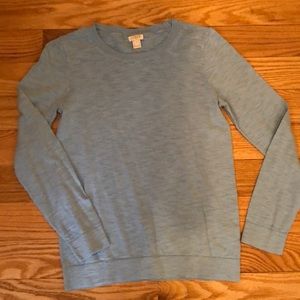 Light blue JCrew sweater